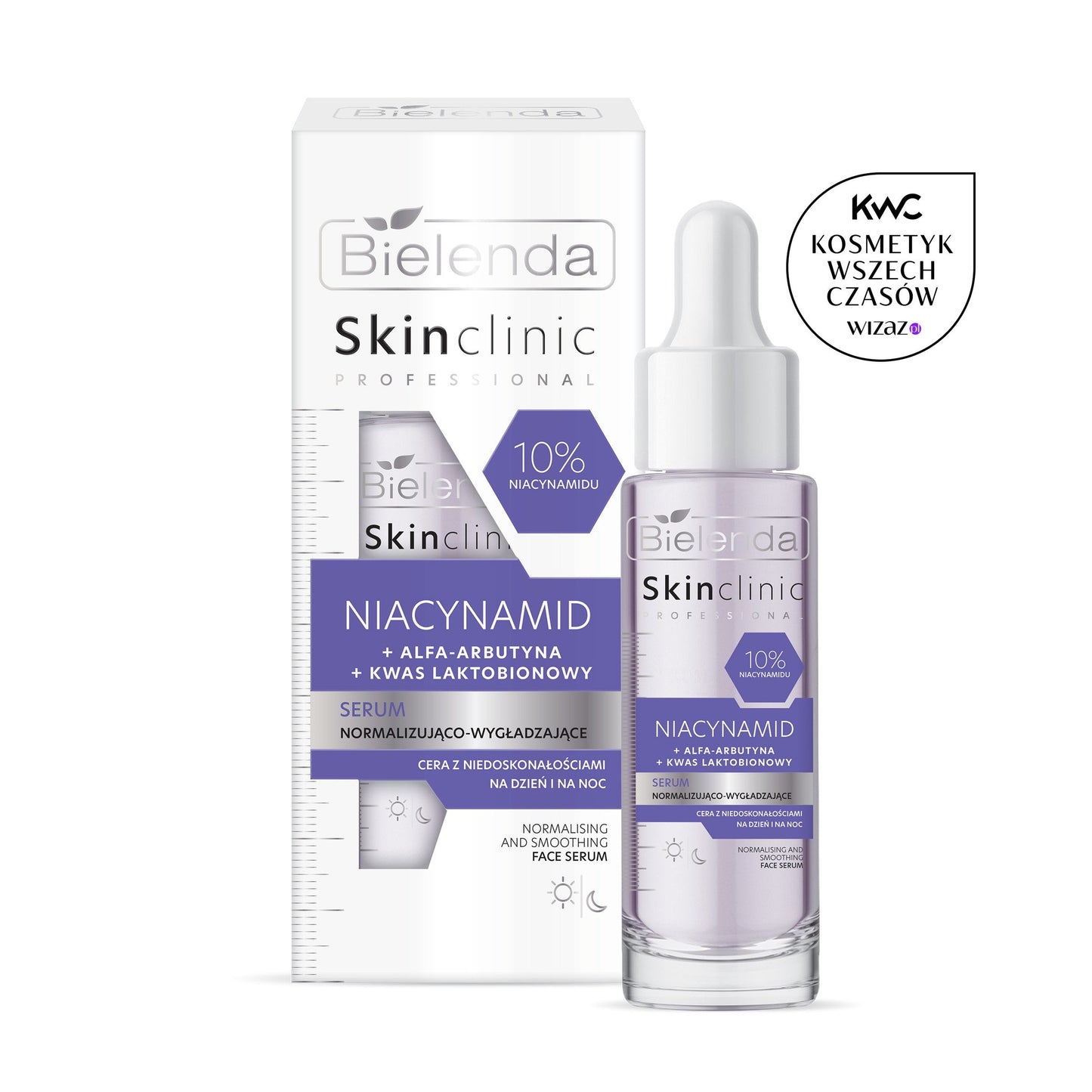 Bielenda SKIN CLINIC PROFESSIONAL NIACYNAMID serum normalizująco-wygładzające, 30 ml