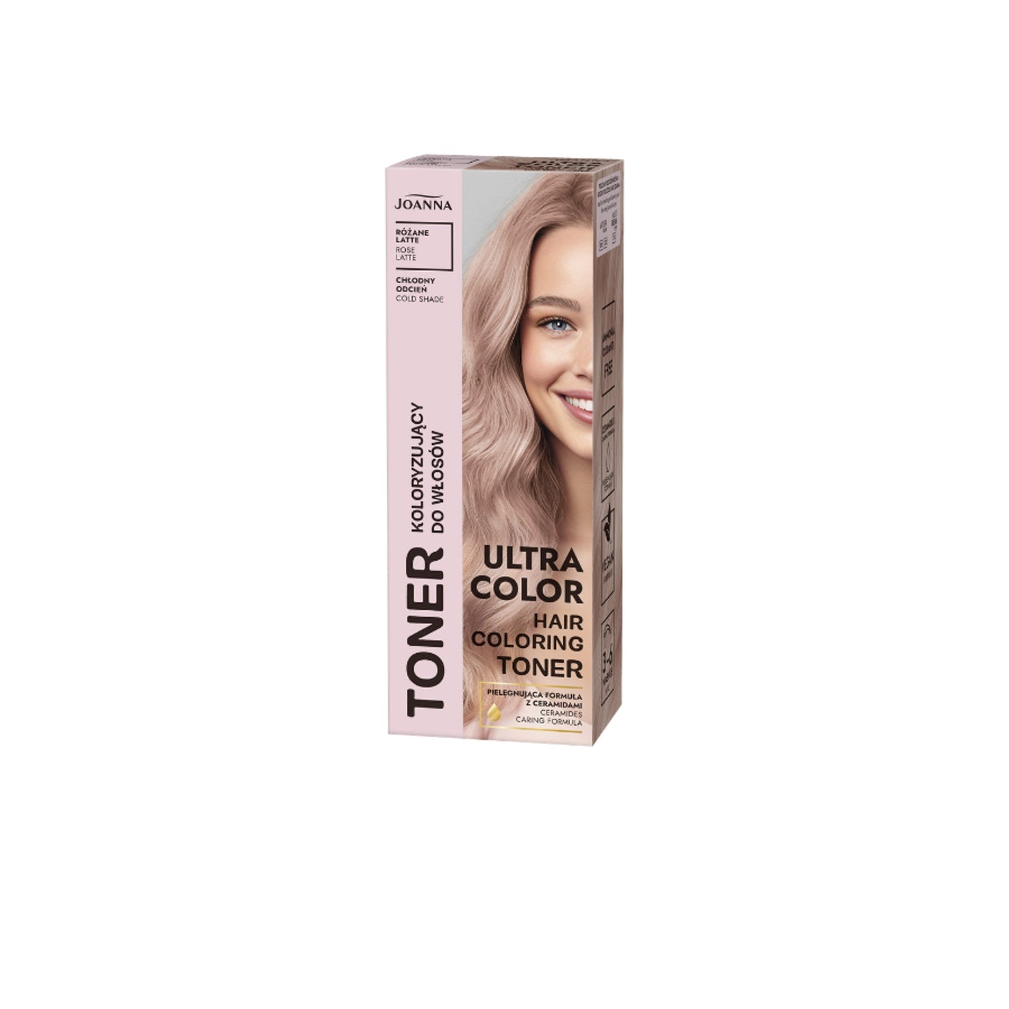 Joanna Ultra Color – Toner do Włosów Rose Latte