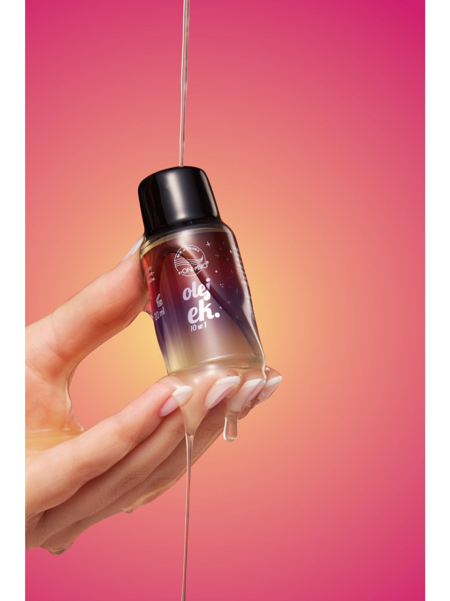 OnlyBio Hair in Balance by ONLYBIO olejek do włosów regenerujący 10w1, 20 ml — opakowanie