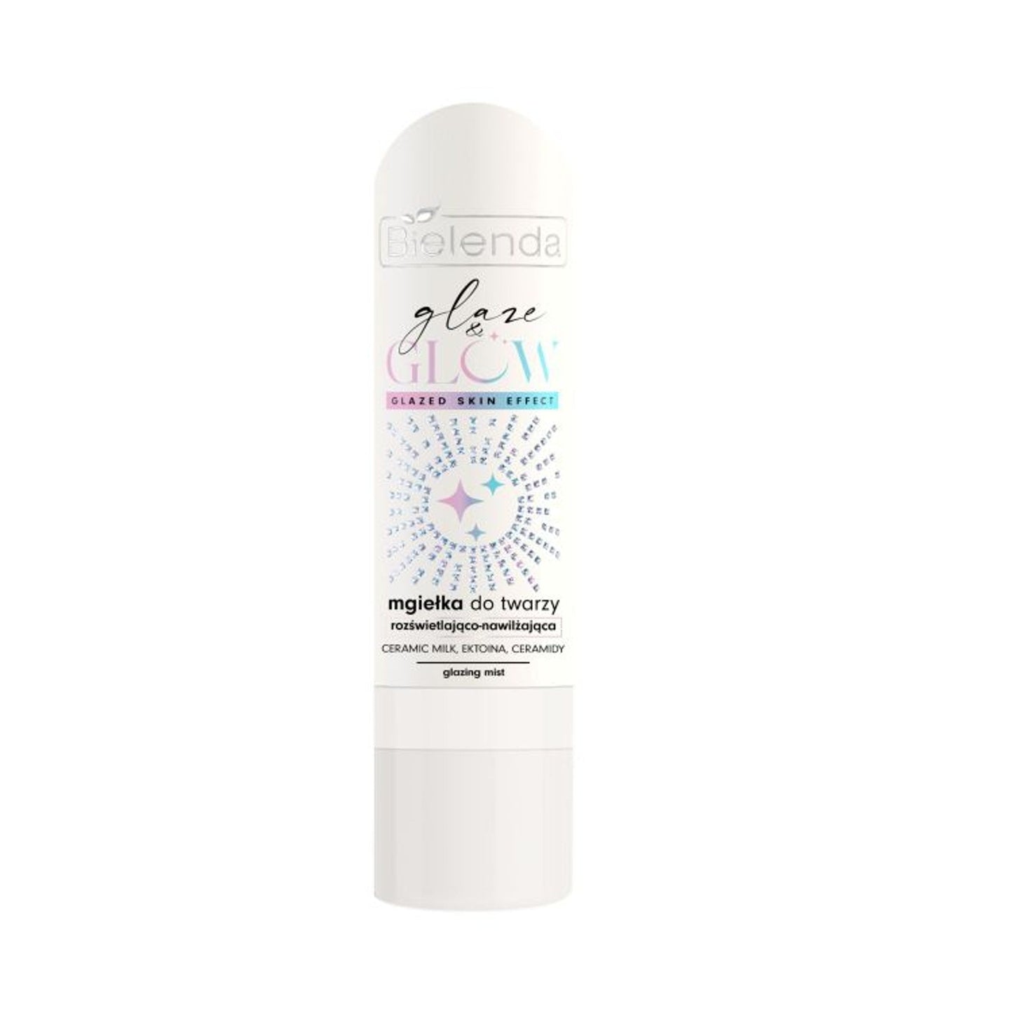 Bielenda GLAZE & GLOW mgiełka do twarzy rozświetlająco-nawilżająca, 100 ml