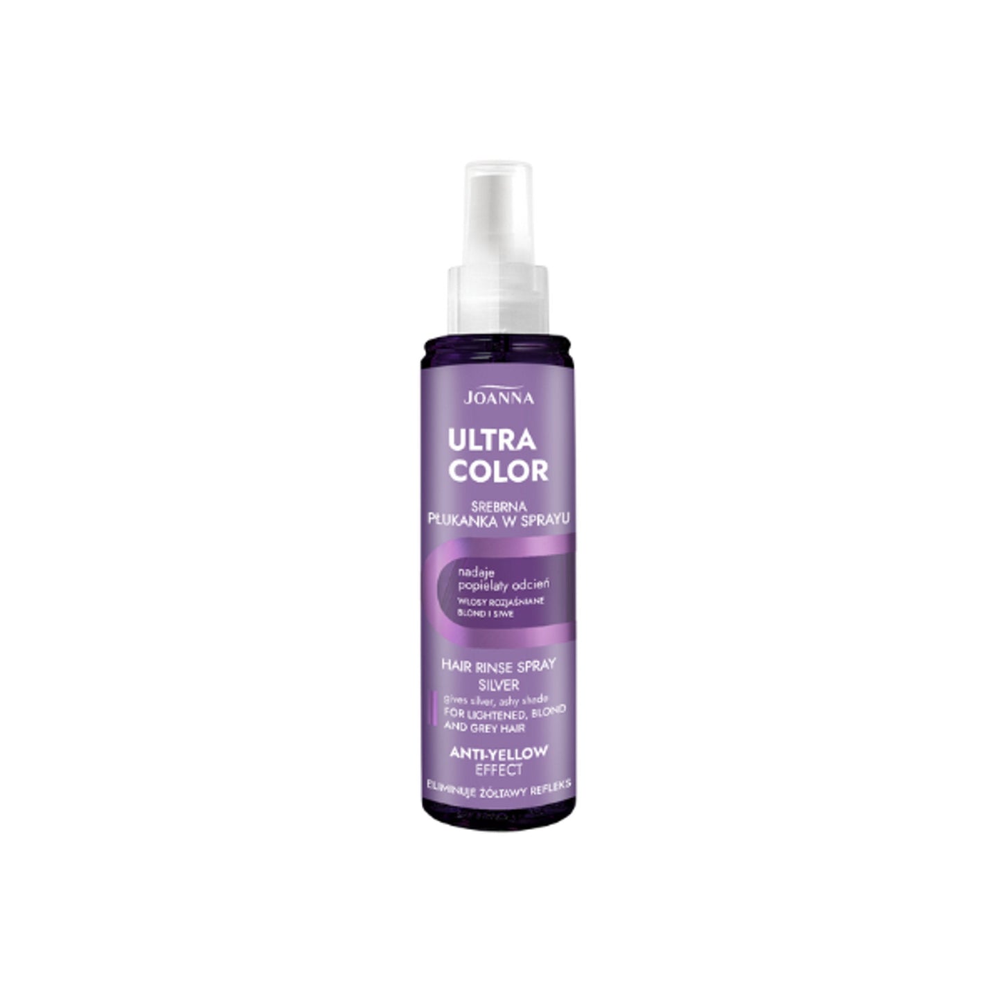 Joanna Ultra Color System – Płukanka do Włosów w Sprayu Srebrna 150 ml