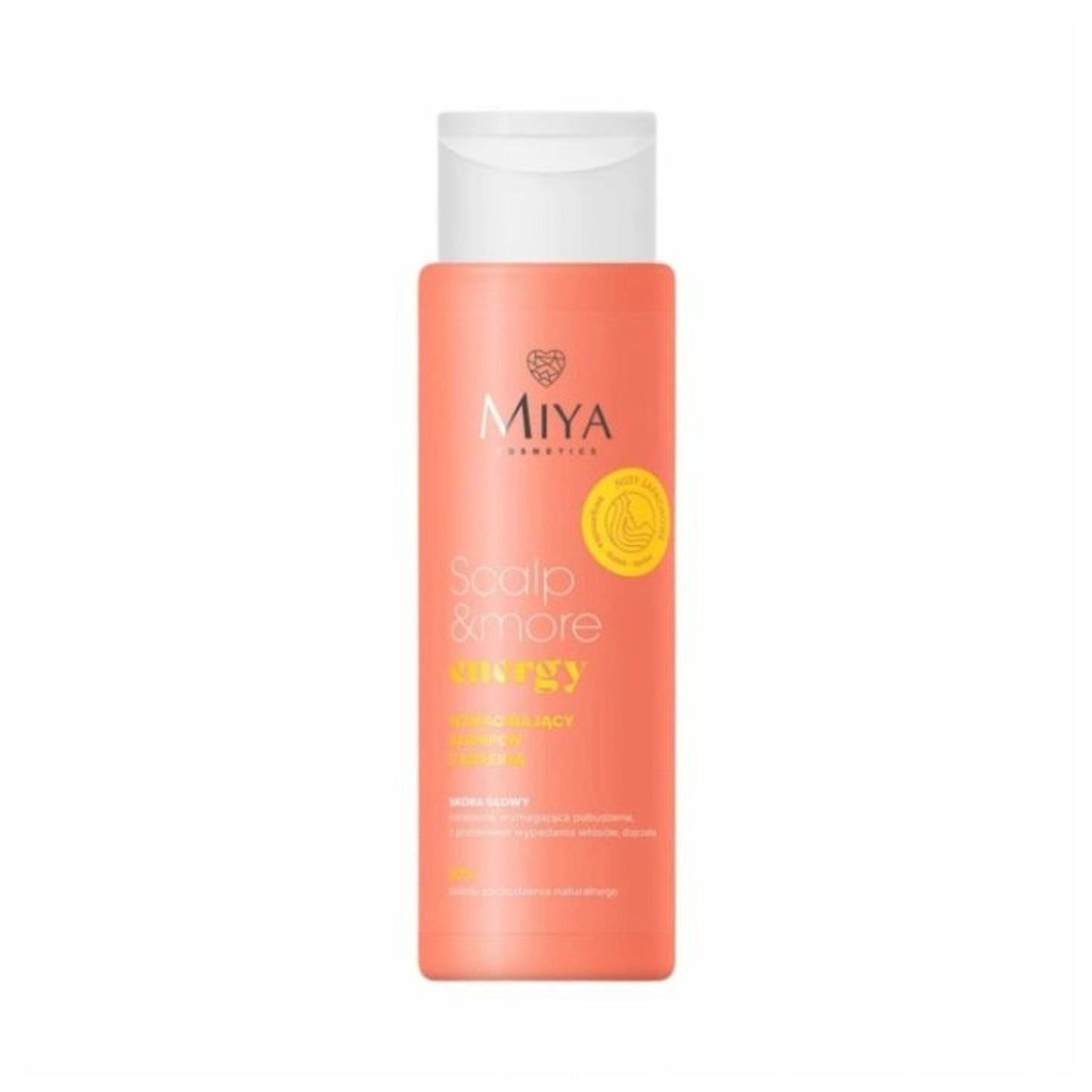 Miya Cosmetics Scalp&more Energy wzmacniający szampon z kofeiną, 300 ml