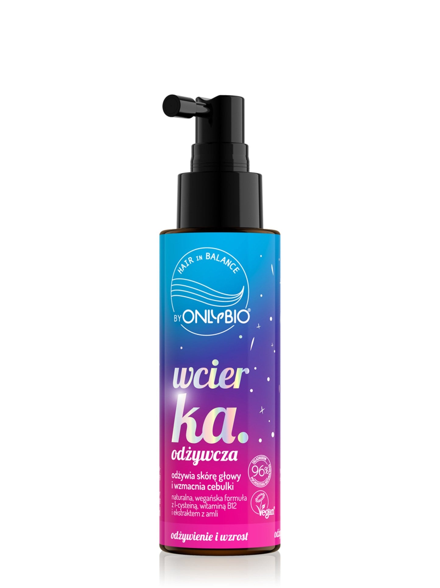 OnlyBio Hair in Balance by ONLYBIO Wcierka odżywcza 100ml — opakowanie