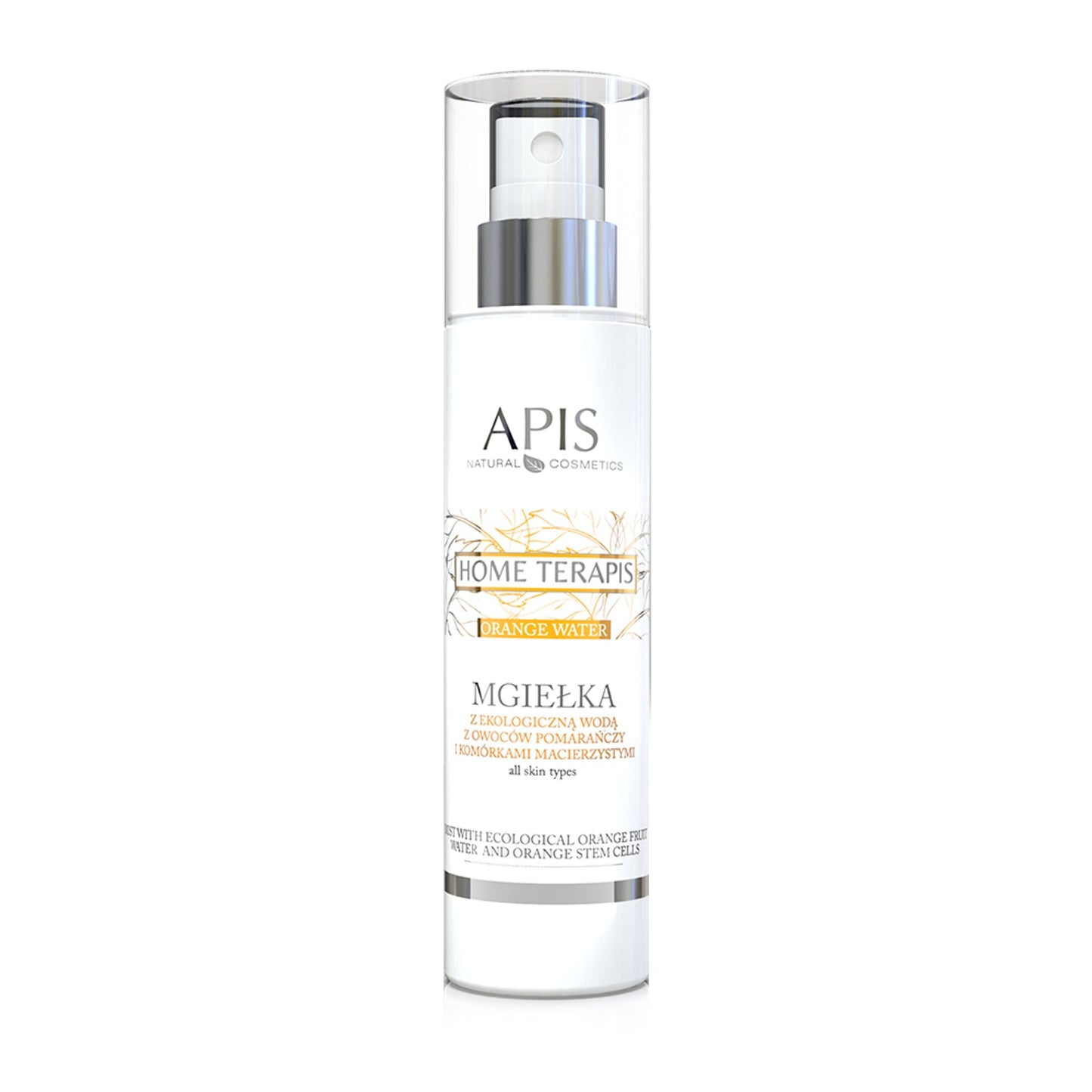 Apis Mgiełka z ekologiczną wodą z owoców pomarańczy i komórkami macierzystymi Orange Water Home terApis / 150 ml