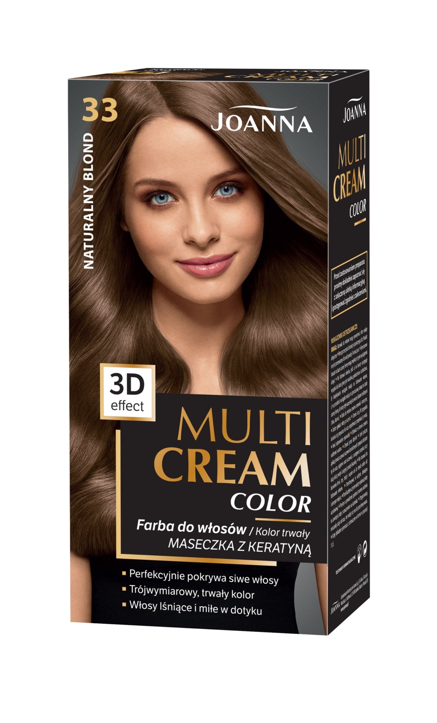 Joanna Multi Cream Color 33 – Naturalny Blond