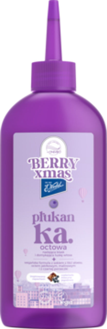 OnlyBio x E. Wedel Hair in Balance Płukanka Octowa Czekolada Mleczna Jagodowa 300 ml
