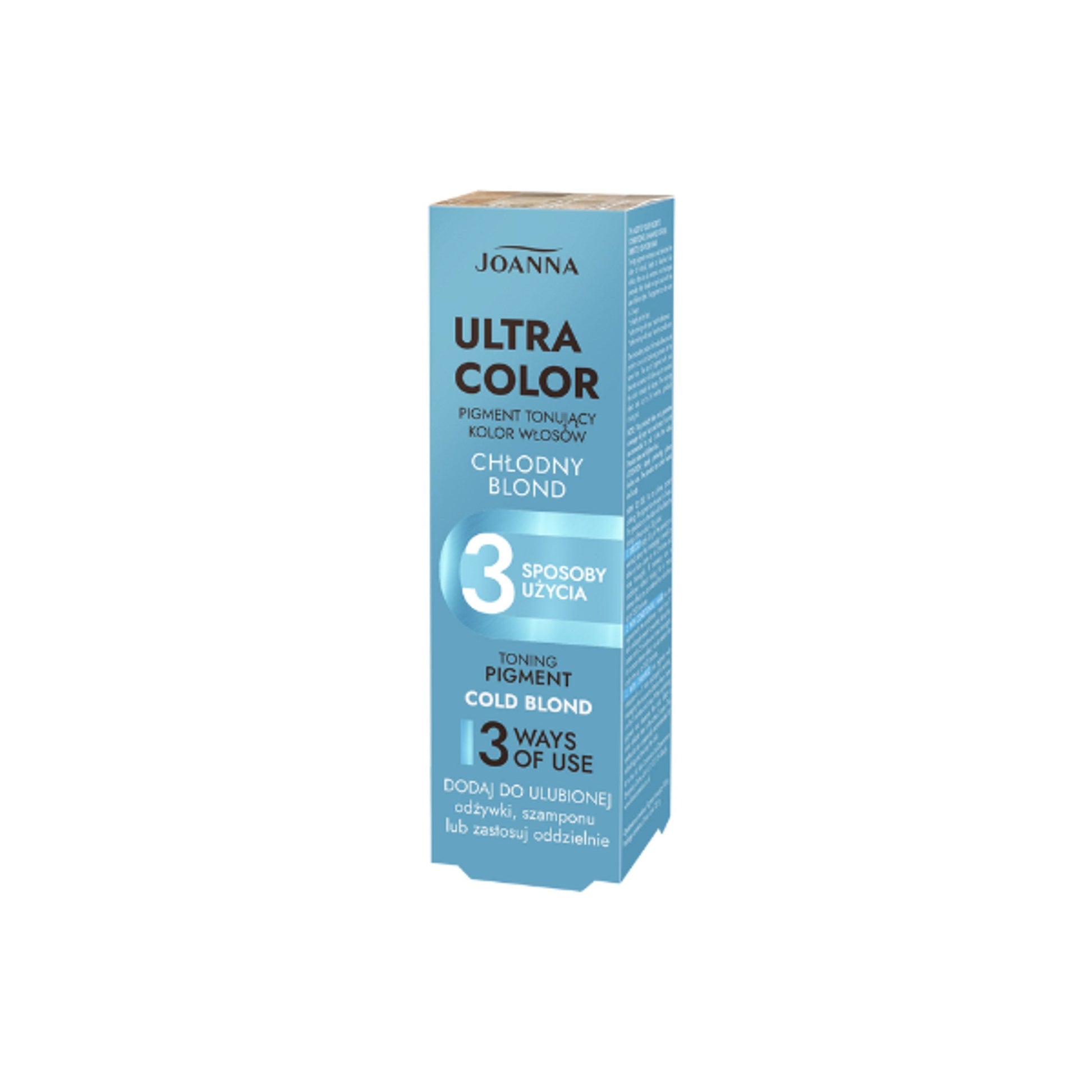 Joanna Ultra Color System – Pigment tonujący chłodny blond 100 ml