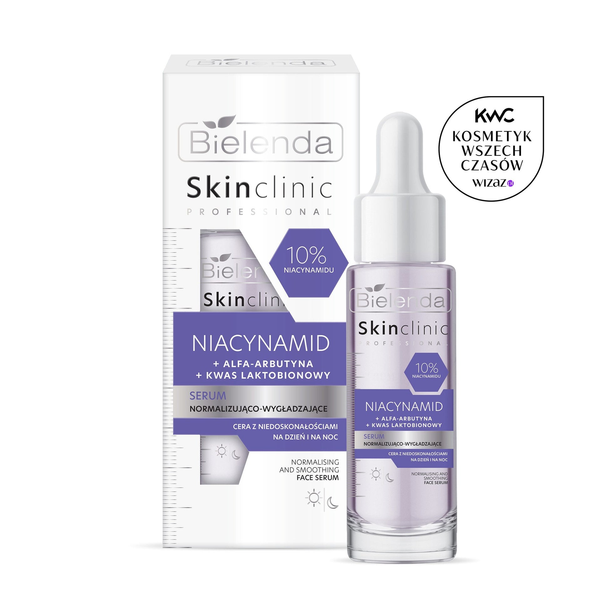 Bielenda SKIN CLINIC PROFESSIONAL NIACYNAMID serum normalizująco-wygładzające, 30 ml