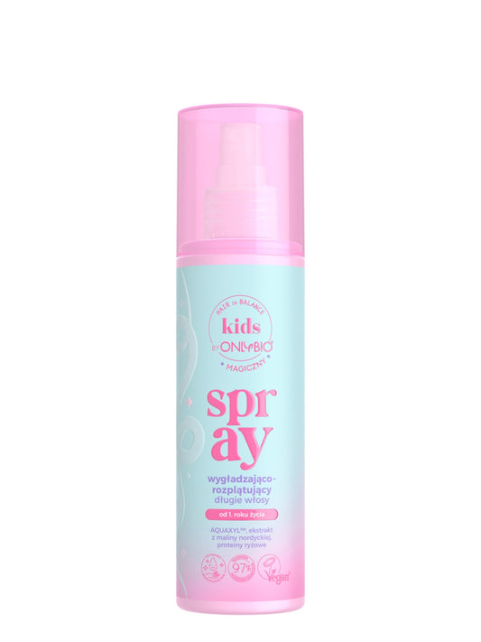OnlyBio Hair in Balance Kids by ONLYBIO Magiczny spray wygładzająco-rozplątujący długie włosy, 200 ml