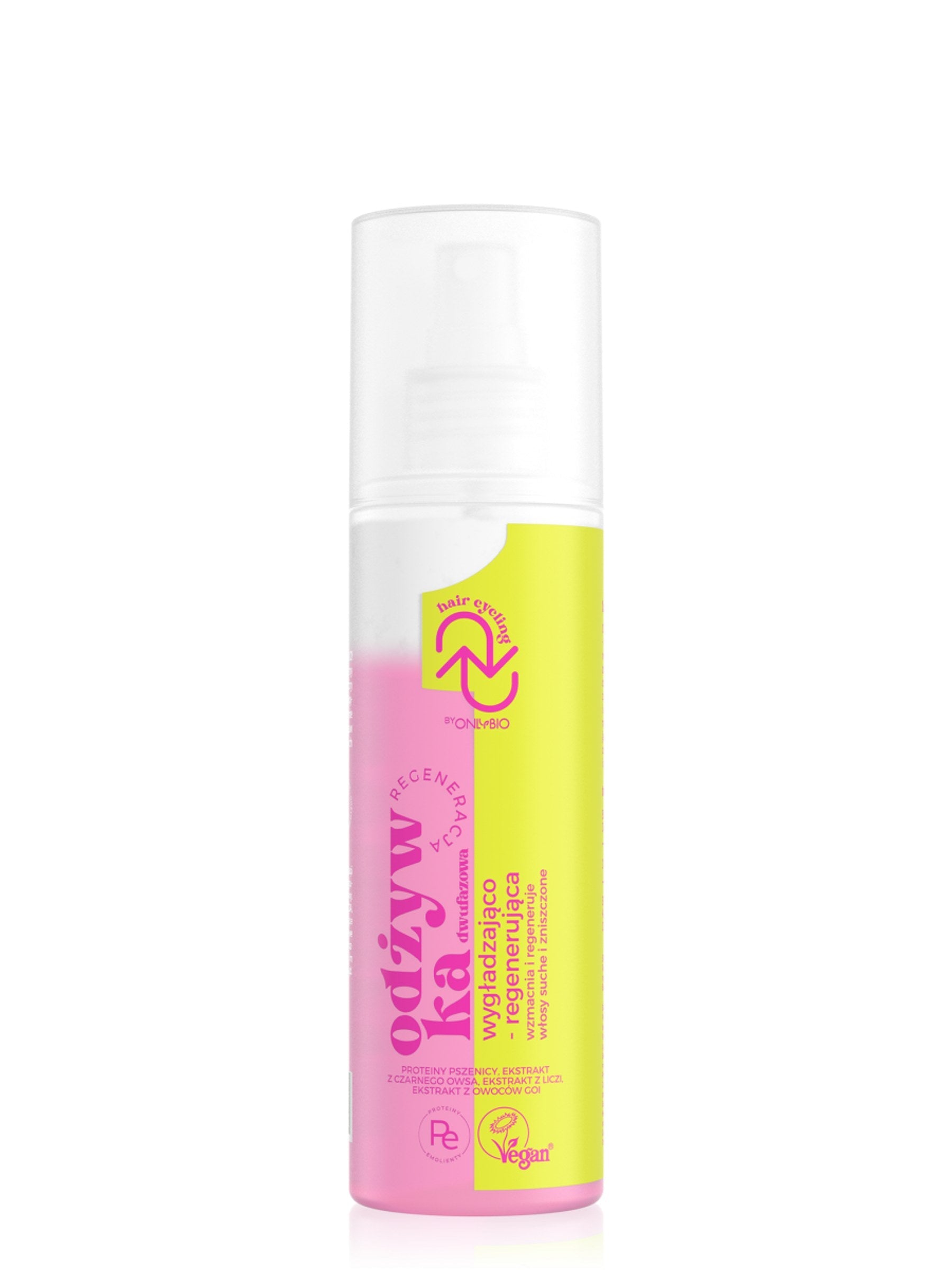 OnlyBio Hair Cycling by ONLYBIO Regeneracja odżywka dwufazowa wygładzająco-regenerująca 200ml