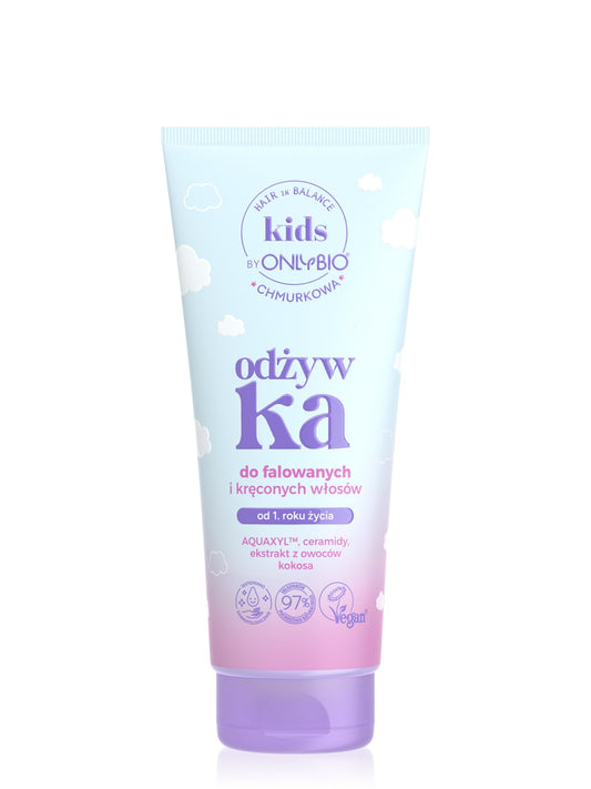 OnlyBio Hair in Balance Kids by ONLYBIO Chmurkowa odżywka do falowanych i kręconych włosów 200 ml