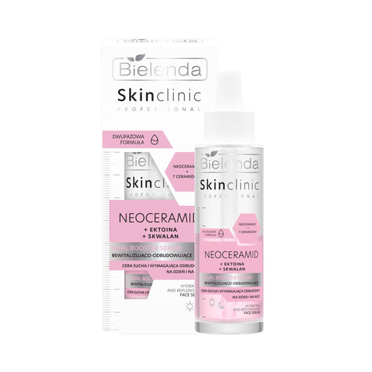 Bielenda SKIN CLINIC PROFESSIONAL NEOCERAMID Dual Booster serum nawilżająco-odbudowujące, 45 ml