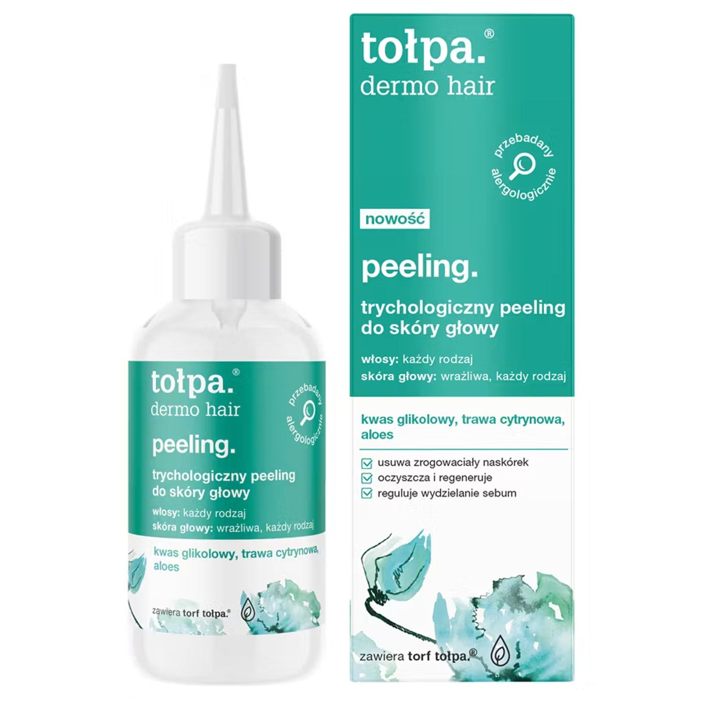 Tołpa dermo hair trychologiczny peeling do skóry głowy, 100 ml