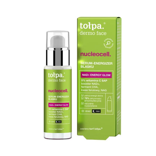 Tołpa dermo face nucleocell serum-energizer blasku, na dzień i na noc, 30 ml