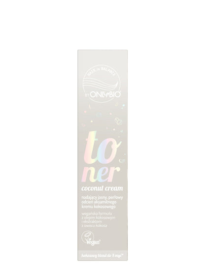 OnlyBio Hair in Balance by ONLYBIO Toner Coconut Cream 100 ml — opakowanie
