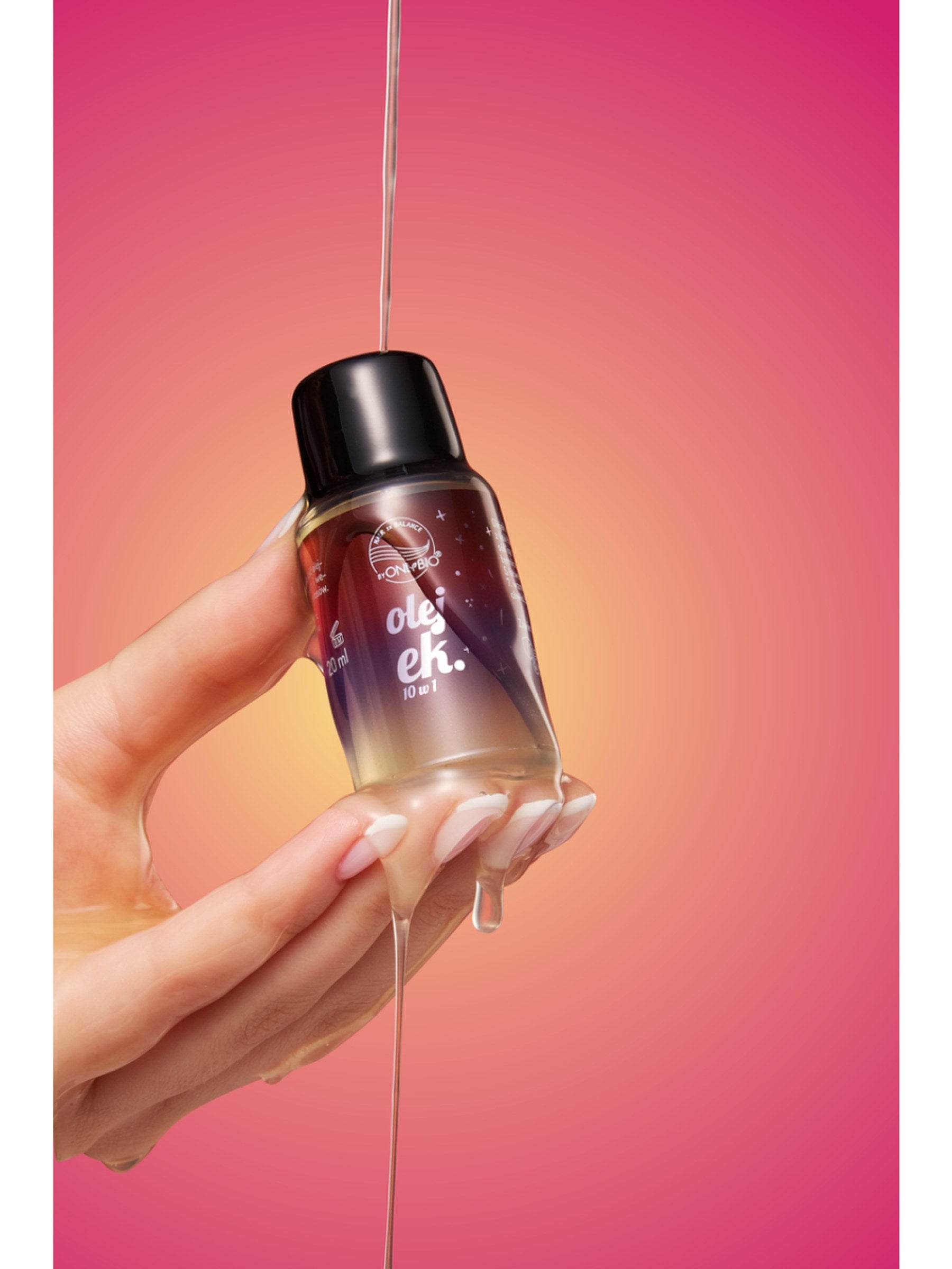 OnlyBio Hair in Balance by ONLYBIO olejek do włosów regenerujący 10w1, 20 ml — opakowanie
