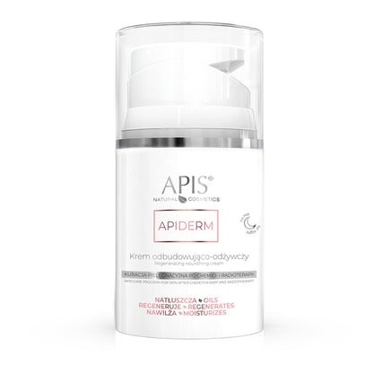 Apis APIDERM Krem odbudowująco- odżywczy na noc / 50 ml