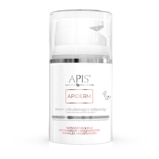 Apis APIDERM Krem odbudowująco- odżywczy na noc / 50 ml