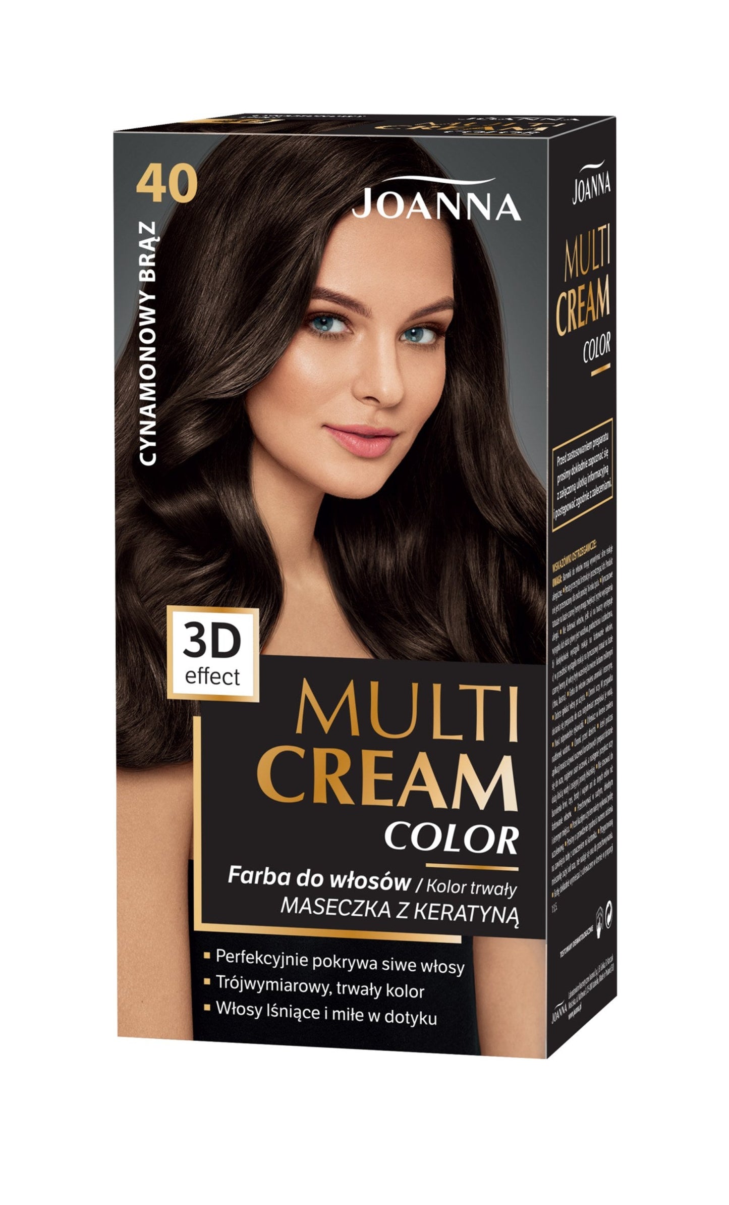Joanna Multi Cream Color 40 – Cynamonowy Brąz