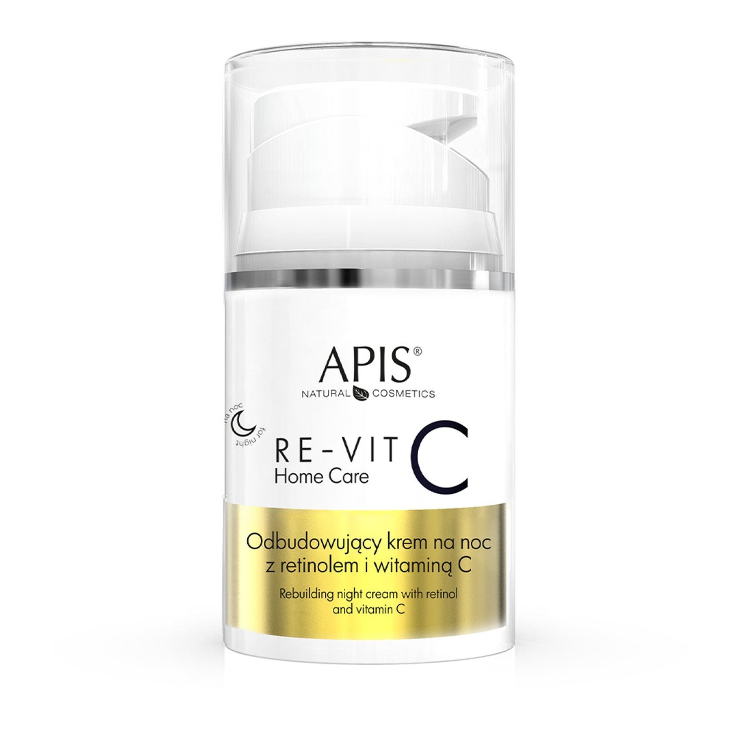 Apis RE-VIT C HOME CARE Odbudowujący krem na noc z retinolem i witaminą C / 50 ml