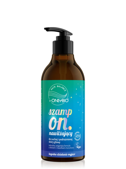 OnlyBio Hair in Balance by ONLYBIO szampon nawilżający, 400 ml