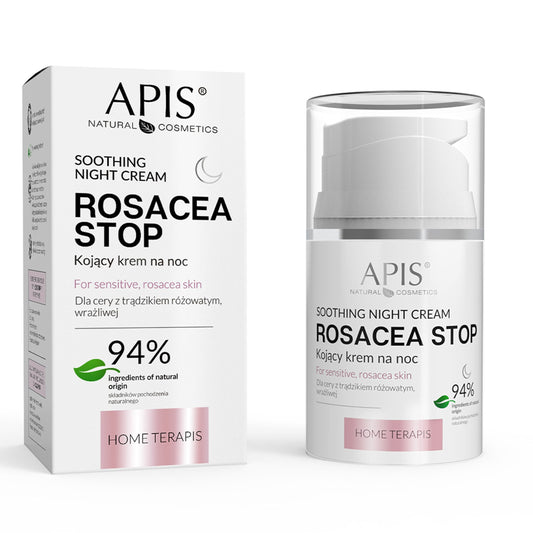 Apis ROSACEA-STOP Home terApis Kojący krem na noc / 50 ml