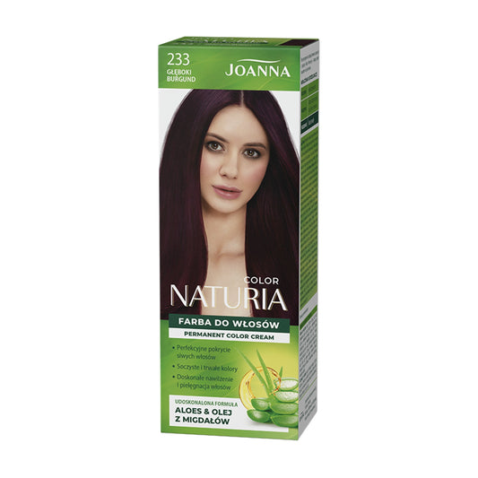 Joanna Naturia Color 233 – Głęboki Burgund
