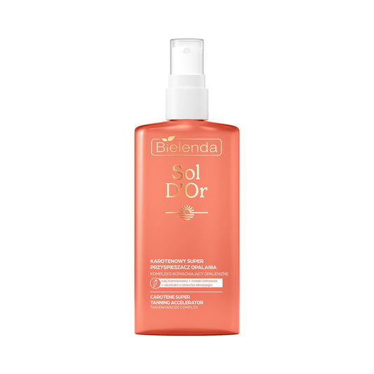 Bielenda SOL D'OR Karotenowy super przyspieszacz opalania do twarzy i ciała, 150 ml