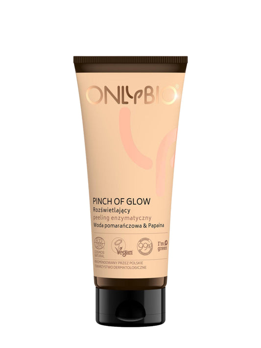 OnlyBio Pinch of Glow by ONLYBIO rozświetlający peeling enzymatyczny, 75 ml