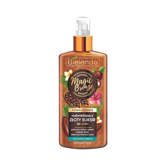 Bielenda MAGIC BRONZE rozświetlający złoty eliksir do ciała, 150 ml