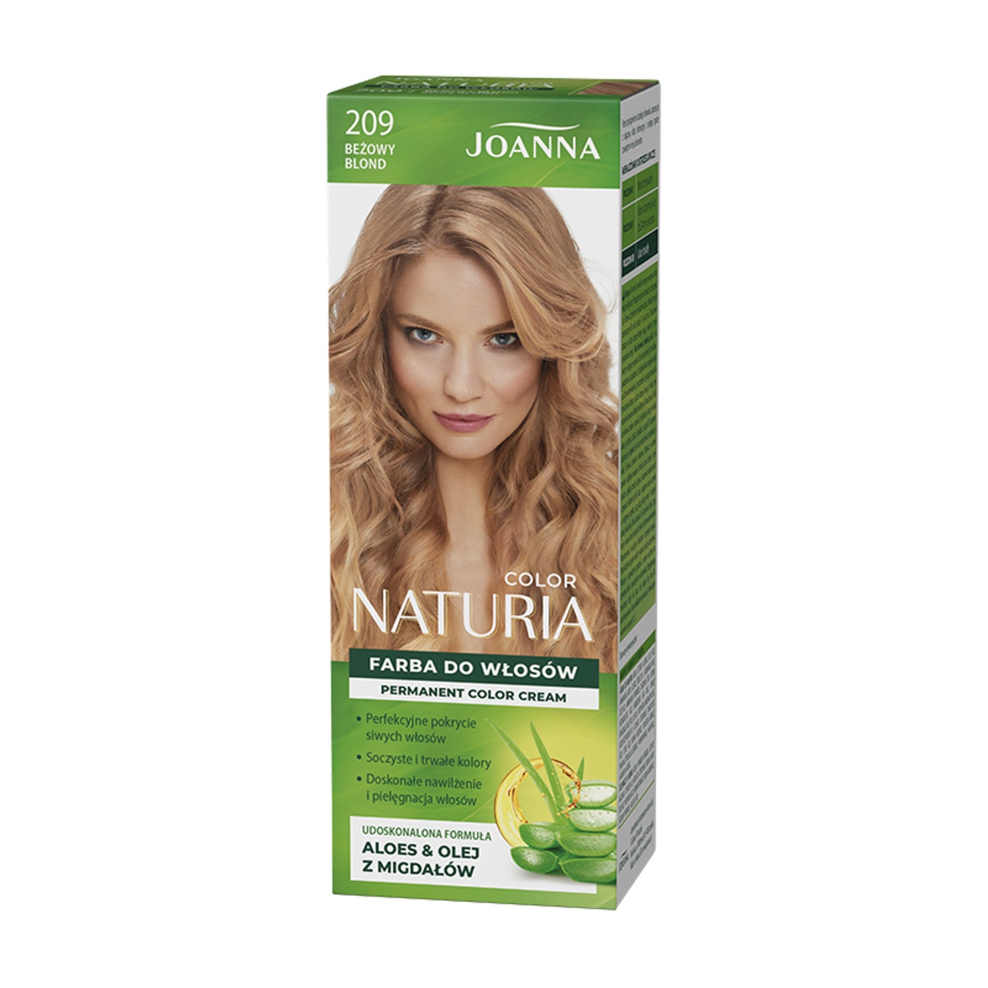 Joanna Naturia Color 209 – Beżowy Blond