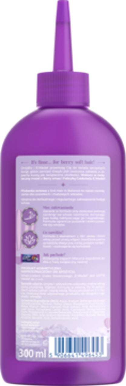 OnlyBio x E. Wedel Hair in Balance Płukanka Octowa Czekolada Mleczna Jagodowa 300 ml — opakowanie