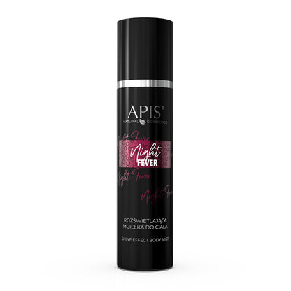 Apis NIGHT FEVER Rozświetlająca mgiełka do ciała / 150 ml
