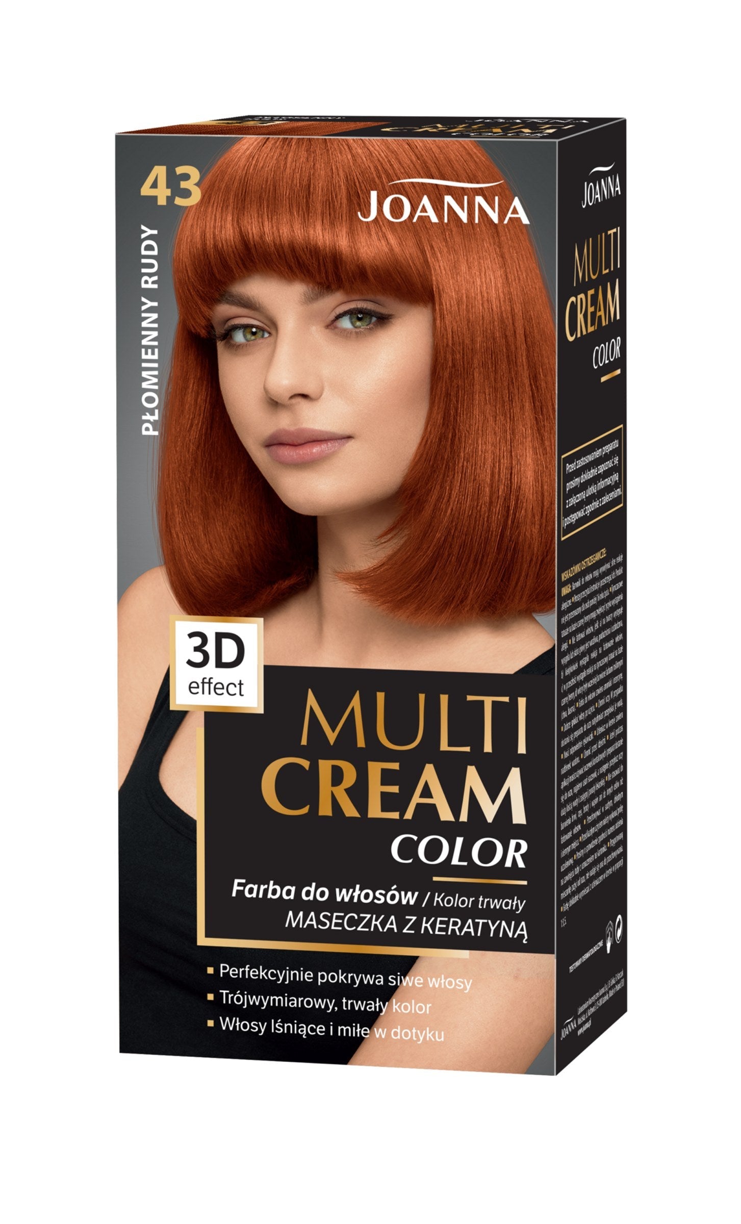 Joanna Multi Cream Color 43 – Płomienny Rudy