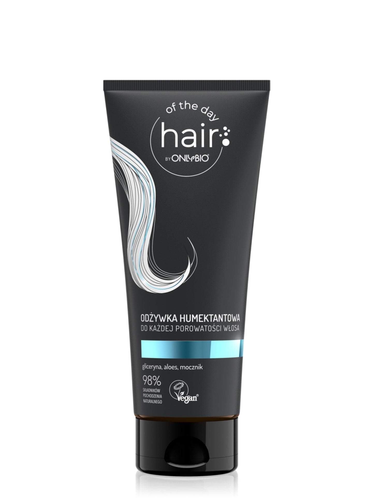 OnlyBio Hair of the Day by ONLYBIO Odżywka humektantowa do każdej porowatości włosa, 200 ml