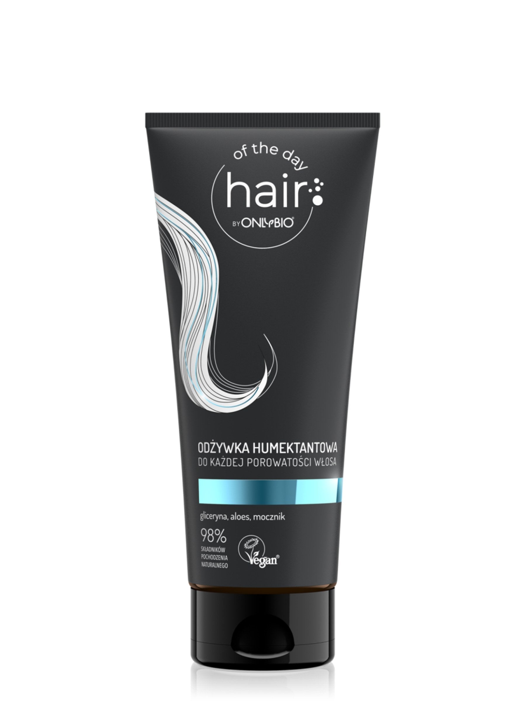 OnlyBio Hair of the Day by ONLYBIO Odżywka humektantowa do każdej porowatości włosa, 200 ml