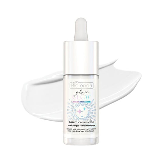 Bielenda GLAZE & GLOW serum ceramiczne nawilżająco-rozświetlające glazed skin effect, 30 ml