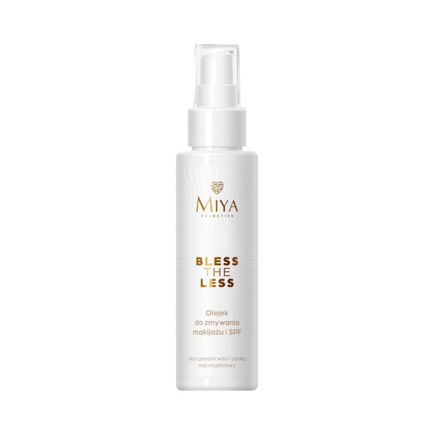Miya Cosmetics BLESS THE LESS olejek do zmywania makijażu i SPF, 100 ml