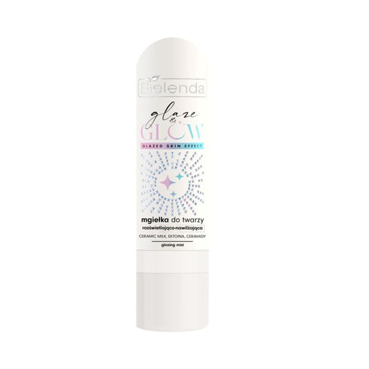 Bielenda GLAZE & GLOW mgiełka do twarzy rozświetlająco-nawilżająca, 100 ml