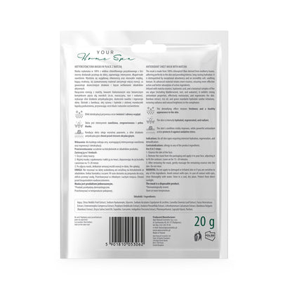 Apis MASKA W PŁACIE Antyoksydacyjna z matchą / 20 g — opakowanie