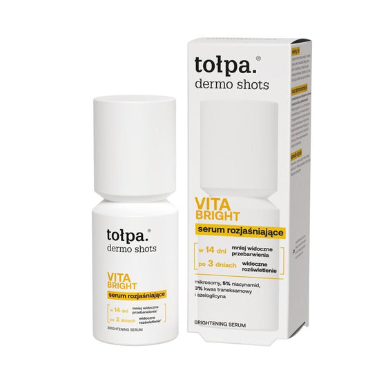 Tołpa dermo shots vita bright serum rozjaśniające, 50 ml