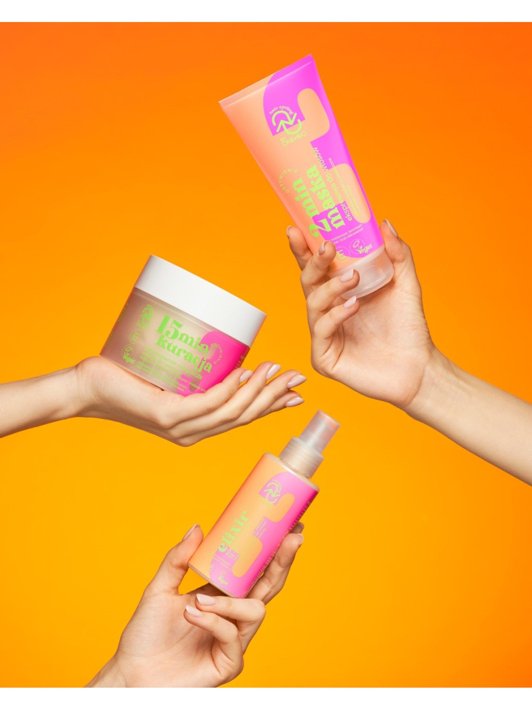 OnlyBio Hair Cycling by ONLYBIO Odżywienie Elixir wielofunkcyjny 12w1 150ml — opakowanie