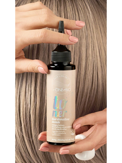 OnlyBio Hair in Balance by ONLYBIO Toner Marshmallow Blonde 100 ml — opakowanie