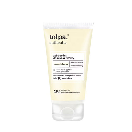 Tołpa T Authentic żel-peeling do mycia twarzy, 150 ml