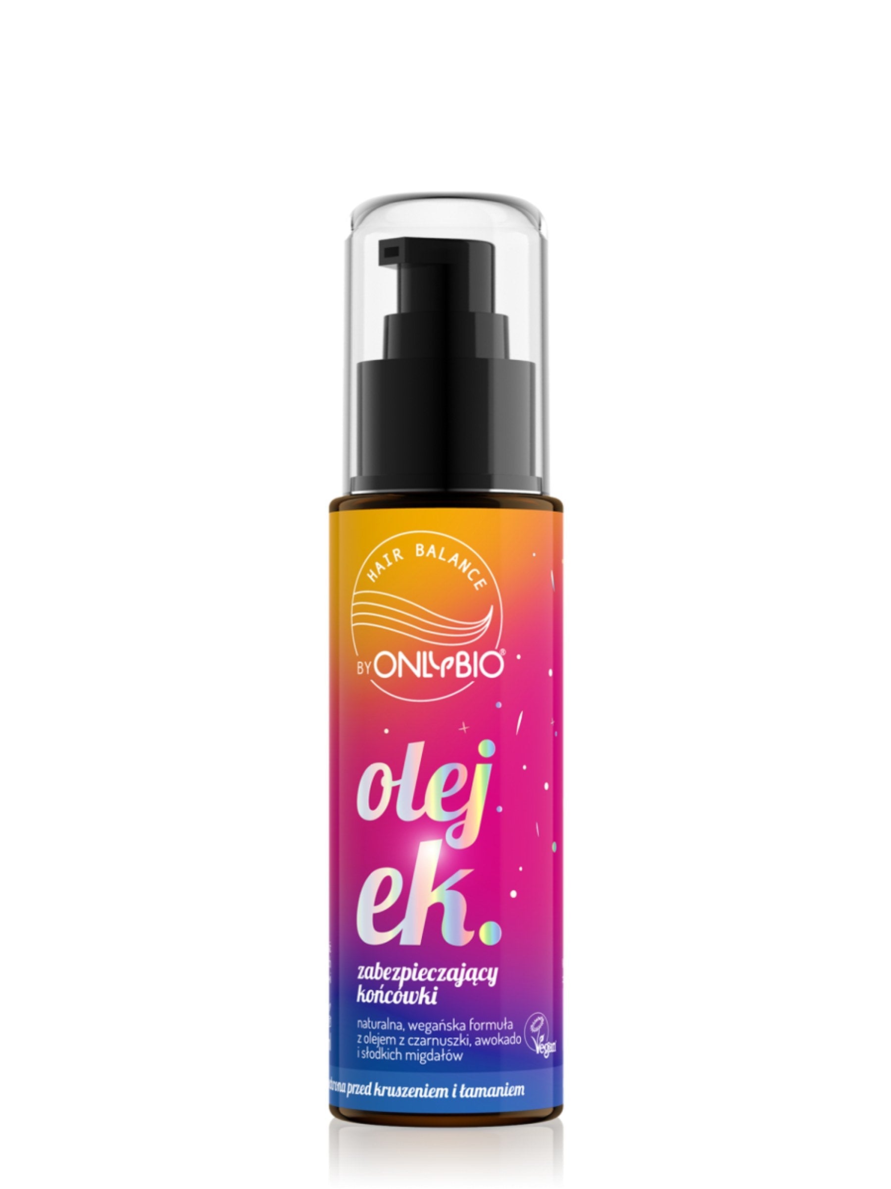 OnlyBio Hair in Balance by ONLYBIO Olejek zabezpieczający końcówki, 80 ml