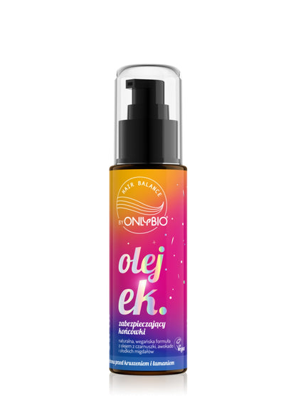 OnlyBio Hair in Balance by ONLYBIO Olejek zabezpieczający końcówki, 80 ml