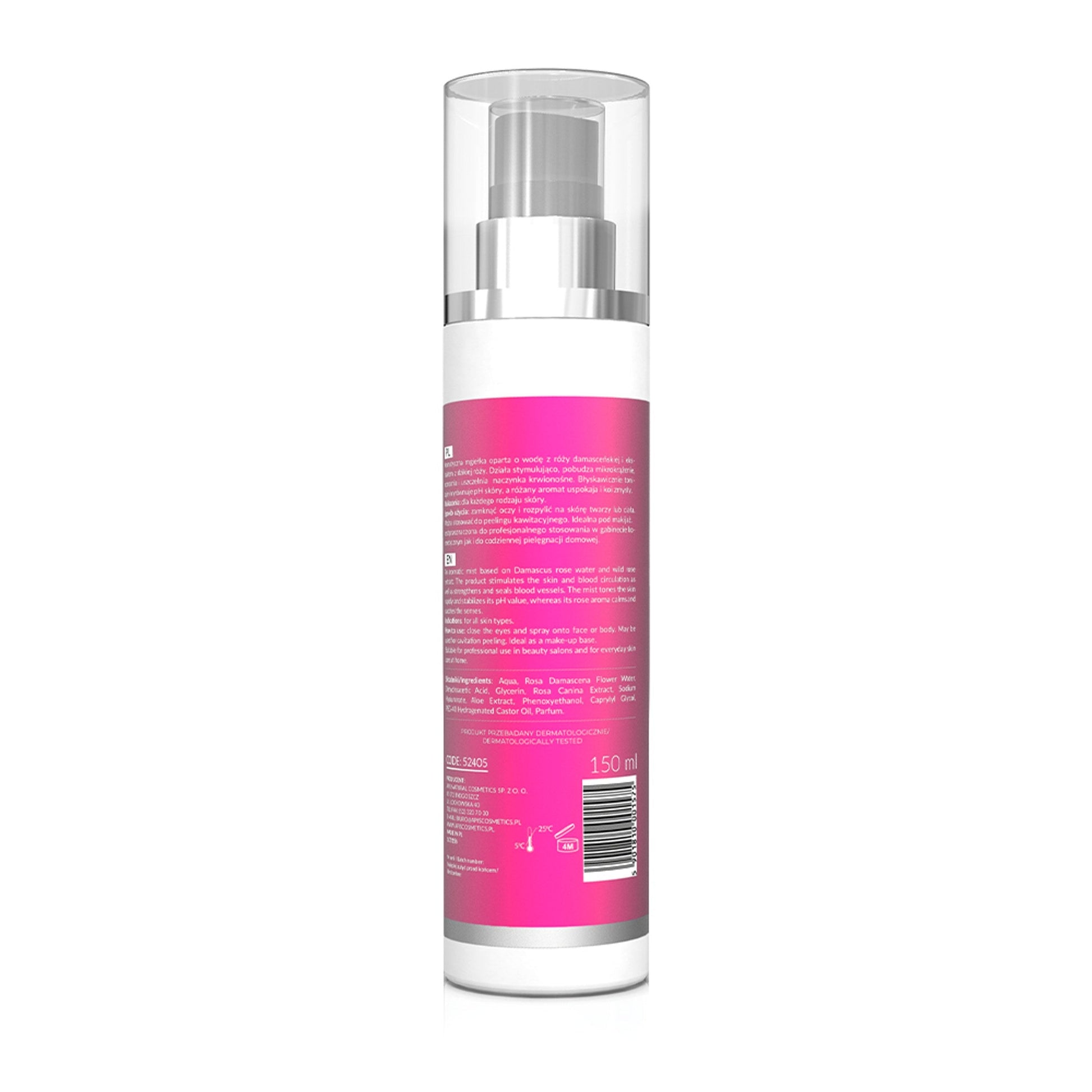 Apis Mgiełka z wodą różaną Rose Water Home terApis / 150 ml — opakowanie