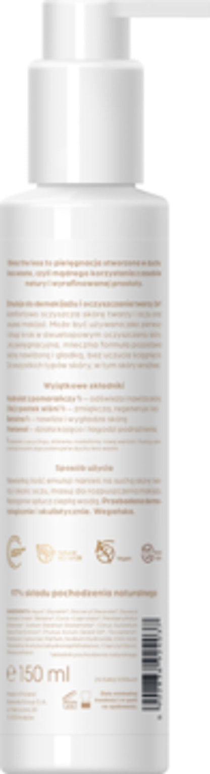 MIYA Bless the Less Emulsja 2 w 1 oczyszczająca i do demakijażu 150 ml — opakowanie