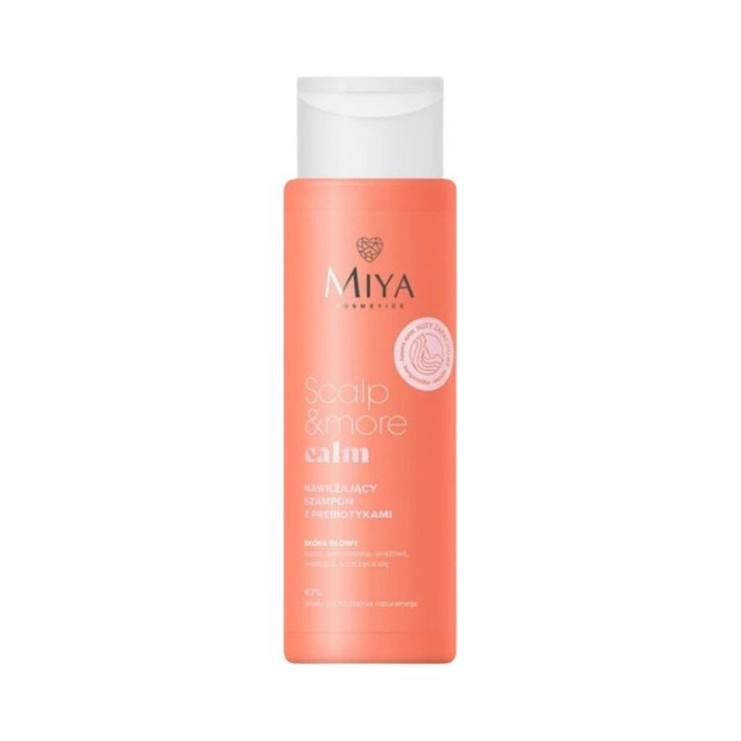Miya Cosmetics Scalp&more Calm nawilżający szampon z prebiotykami, 300 ml