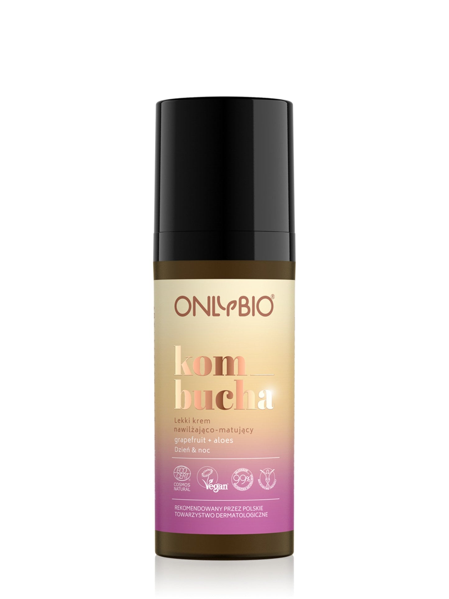 OnlyBio Kombucha by ONLYBIO lekki krem do twarzy nawilżająco-matujący, 50 ml
